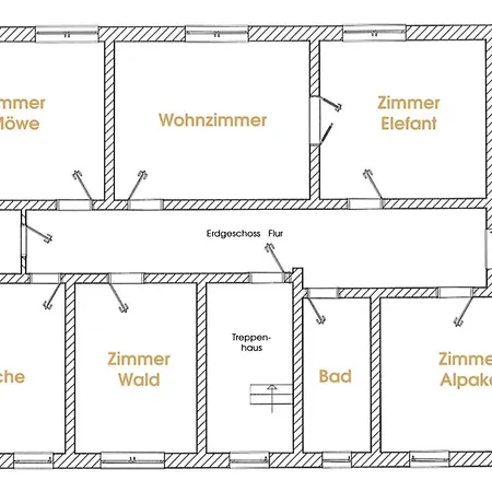 Gelbes Haus Seenland Xl * Elsterheide