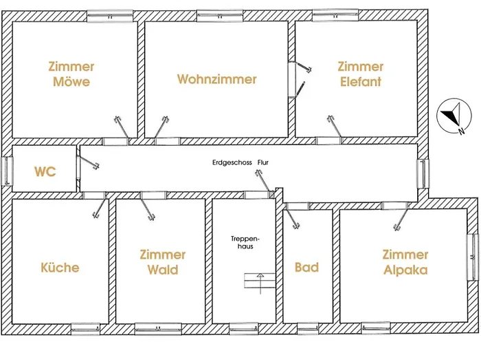 Gelbes Haus Seenland Xl * Elsterheide